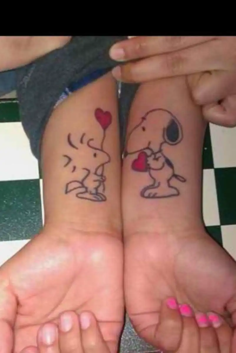 snoopy-and-woodstock-tattoos