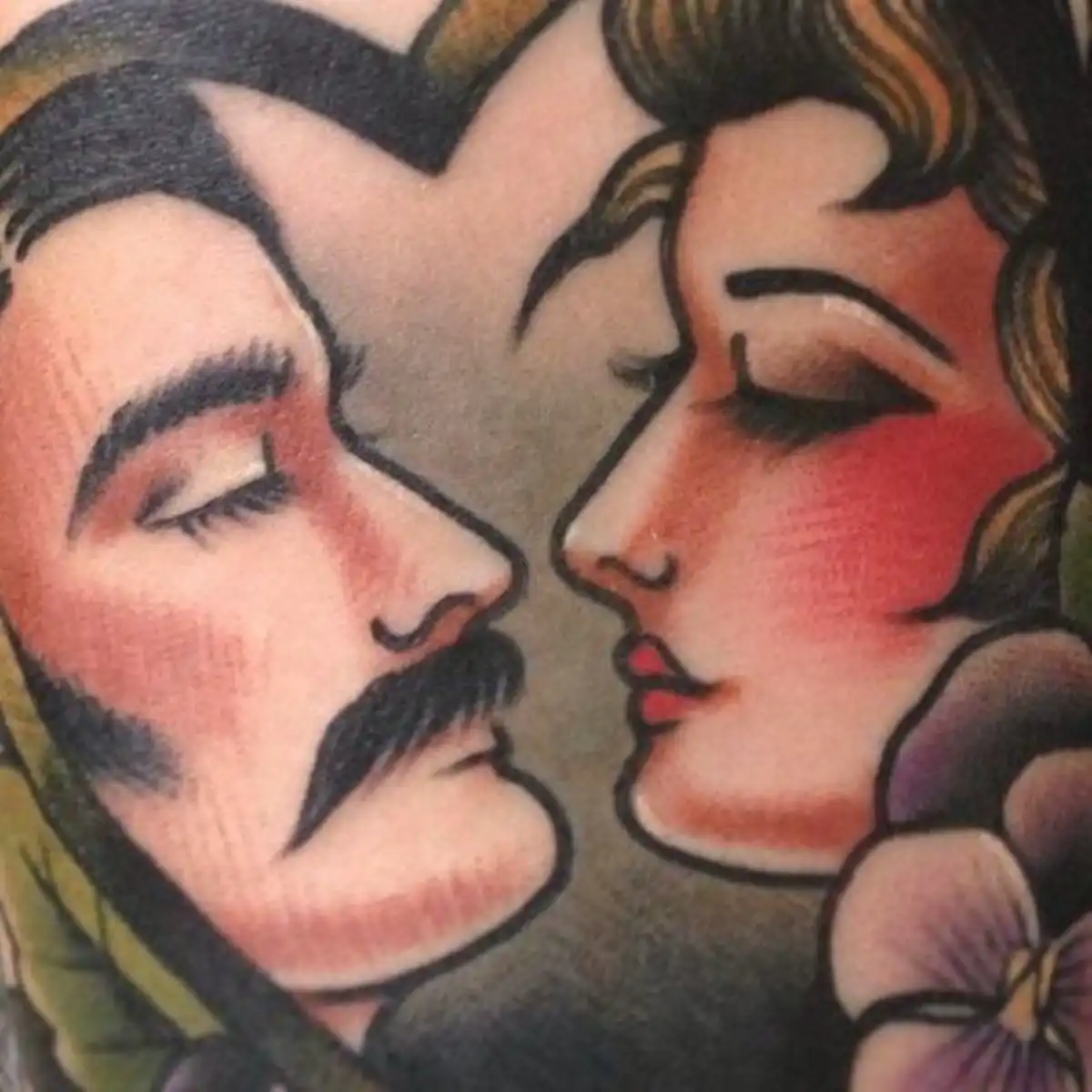 couple-tattoo-in-heart